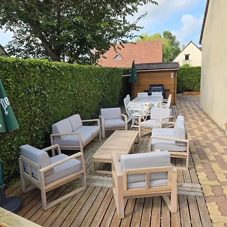 Maison Familiale De Plein Pied - Parking Gratuit Bavent