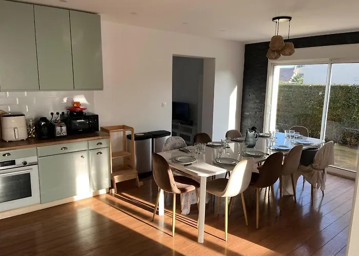 Maison Familiale De Plein Pied - Parking Gratuit Casa de Férias