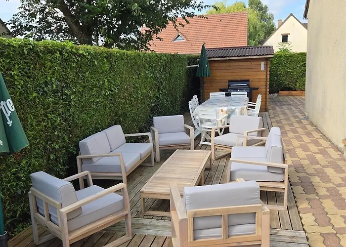 Maison Familiale De Plein Pied - Parking Gratuit Bavent